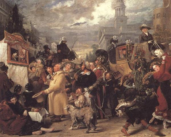 Benjamin Robert Haydon Punch or May Day Germany oil painting art